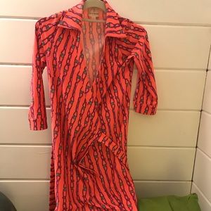 Stunning SP Julie Brown Wrap Dress!
